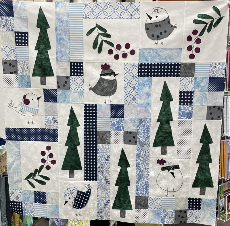 January Birds (2 Month Quilt)  Friday, May 17 and June 21, 10-2