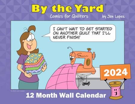 2024 By the Yard Wall Calendar
