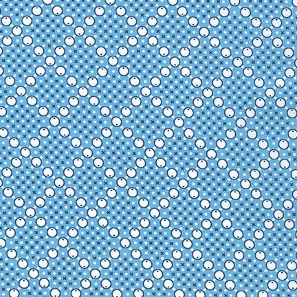 Blue w White Dots in Bias Grid