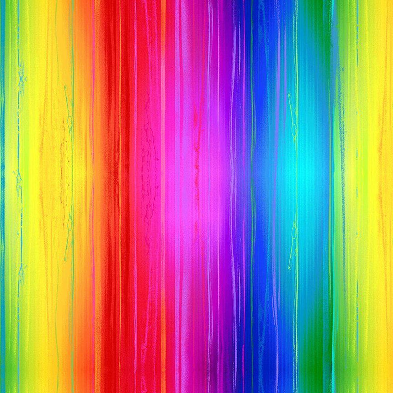 Multi Colored Stripe Abstract