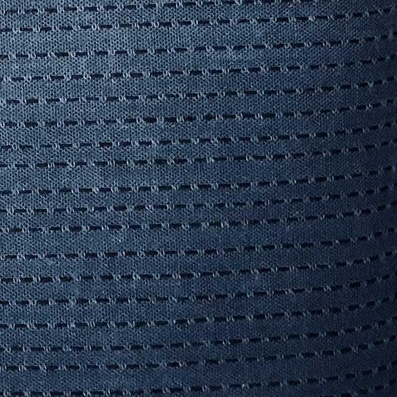 Blue w Nave or Black Sashiko Stitching Woven