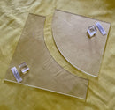 Drunkard's Path Templates 8"
