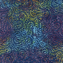 108" Batik Multi Curved Twig Leaves