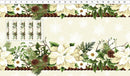 SALE: Cream Border Pinecone