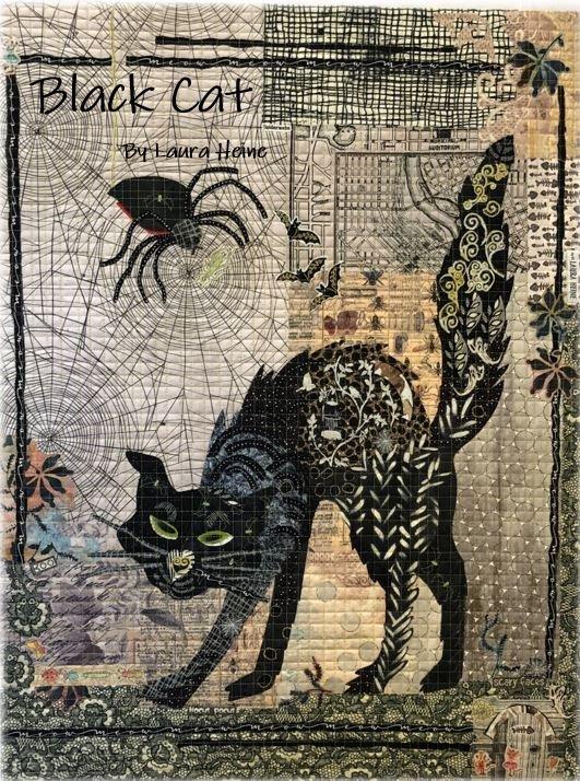 Black Cat Laura Heine Halloween