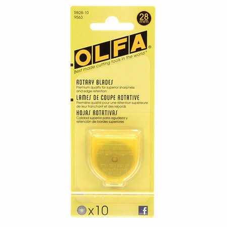 Olfa 28mm blade 10 pack
