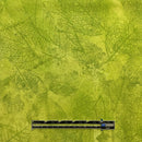 Lime with leaves & veins tonal Jinny Beyer