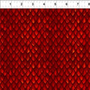 Dragon Scales in Red