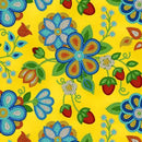 Yellow Beaded Floral Southwest