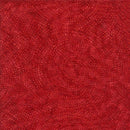 108" Batik Red Dot Spiral