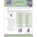 Tech Sheet Striped 60