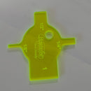 Spacing Gauge - Lime