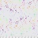 Gray w Swallows & Stars Fairy Dust, Whisper