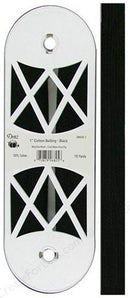 1" Dritz Belting Black Cotton