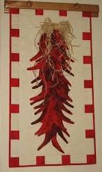 Chili Peppers Quilt Pattern by Arlene Walsh Designs