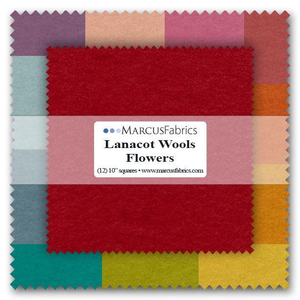 Bright Wool Layer Cake Lancot