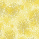 Lite Yellow w Flower Outlines