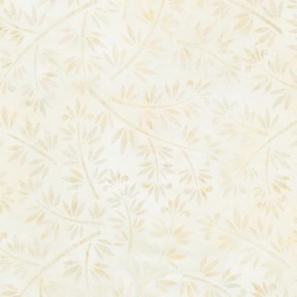 Batik Tan Stems on Cream