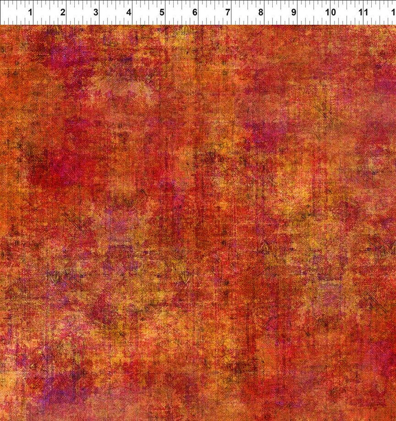 Orange Painted Wall Texture, Hint of Red & Yellow