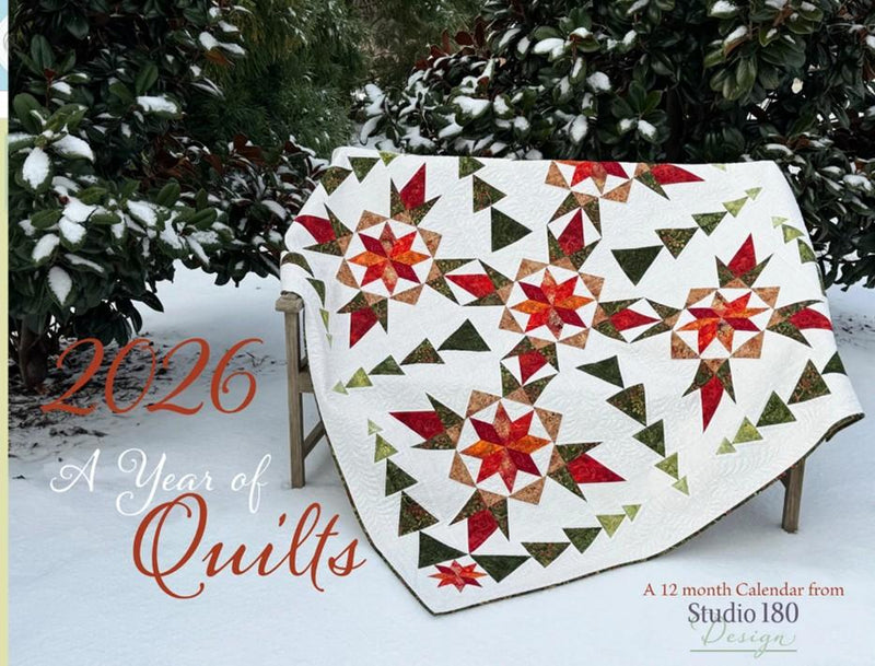 2026 A Year of Quilts Calendar 11 x 17