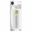 Dritz Easy Threading Needles 5-9 Gold Eye