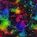 Black w Multi Colored Gas & Dots