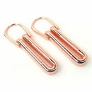 Textured Loop Strap Connectors 4 ct Rose