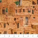 Adobe house, Pueblo style Brown Sedona Spirit, Brown, tan green