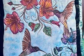 Advanced Fabric Painting Class Thursday, January 29 , 10:30 - 4:00