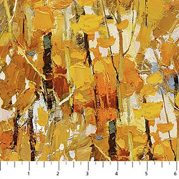 Aspen Golden Leaves w Trunks