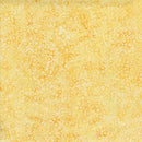 Batik Bright Yellow w Tan Leaves