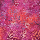 Batik Fuschia & Orange w Floral