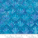 Batik Turquoise Clamshells Tonal, Blender