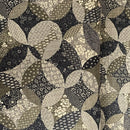Black & Tan Orange Peel Patchwork, Sevenberry