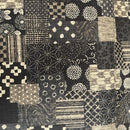 Black & Tan Patchwork Sevenberry