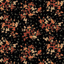 Black w Red & Pink Cherry Blossoms