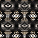Blanket Stripe Black, Gray & Tan Spirit Trail