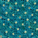 Blue Green w Ravens Flying in the Moon