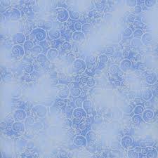 Blue Silver Metallic Swirls