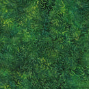 Bright Green w Rambling Vines with leaves