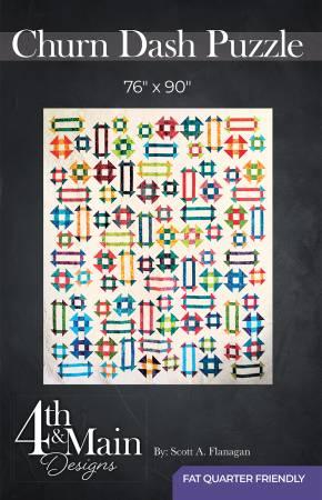 Churn Dash Puzzle by Scott Flanagan