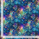 Cool Color Leavy Vine Fantasy