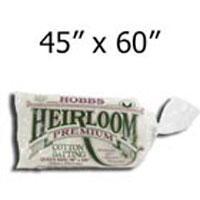 Cotton Batting Crib 45 x 60 Heirloom Hobbs