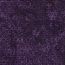 Dark Purple w Geometric Flower Purple Merlot