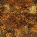 Amber Brown Distressed Metal Texture