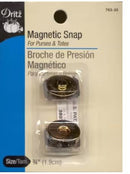 Magnetic Snaps 3/4" Gilt