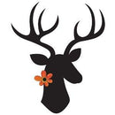 Silhouettes Stag Black