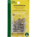 50 Curved Safety Pins Size 1