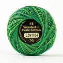 Eleganza 8wt Varigated Greens