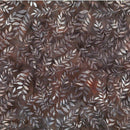 Gray Leaf Sprigs on Brown